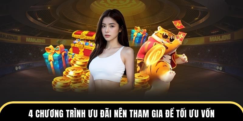 4 chương trình ưu đãi nên tham gia để tối ưu vốn