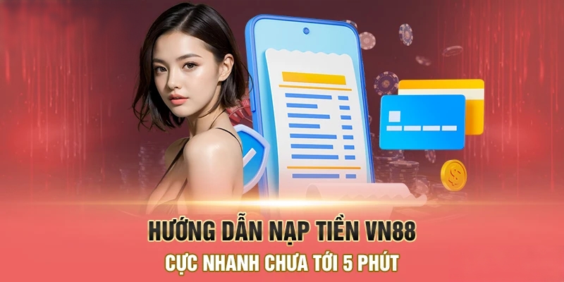 Ưu điểm nổi bật của nạp tiền VN88 là tốc độ giao dịch 