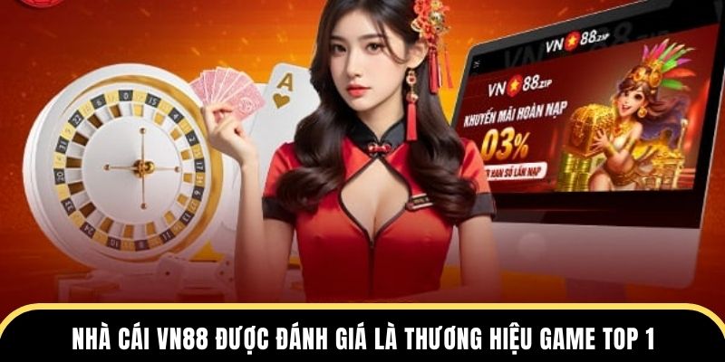 Nhà cái VN88 được đánh giá là thương hiệu game top 1